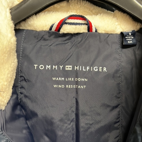 NWT - Tommy Hilfiger Men's Midweight Sherpa Lined Hooded Puffer Jacket - Size S - Picture 9 of 14